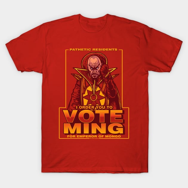 Vote Ming T-Shirt by AndreusD